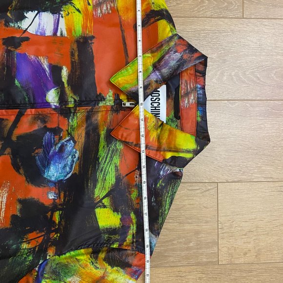 AUTHENTIC MOSCHINO WINDBREAKER JACKET sz S - Picture 12 of 15